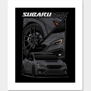VB WRX in Magnetite Gray Posters and Art